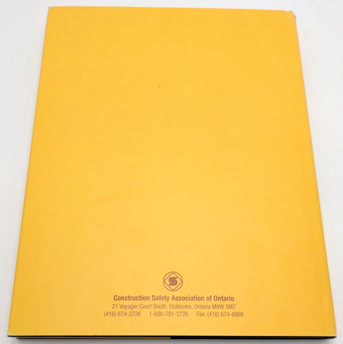 CSAO 1114130826 Rigging Manual Hardback by D.E Dickie, P.Eng LN