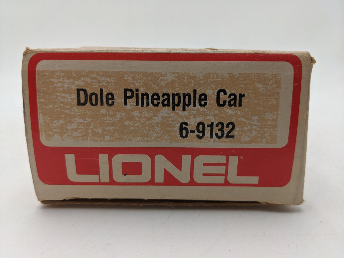 Lionel 6-9132 O Gauge Libbys Crushed Pineapple Vat Car EX/Box