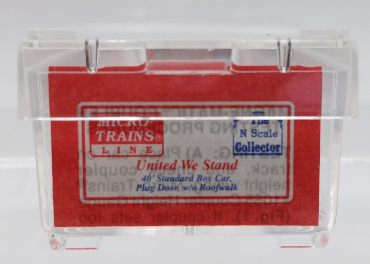 Micro-Trains NSC 02-48 N Scale Special Run "United We Stand" Box Car #502 NIB