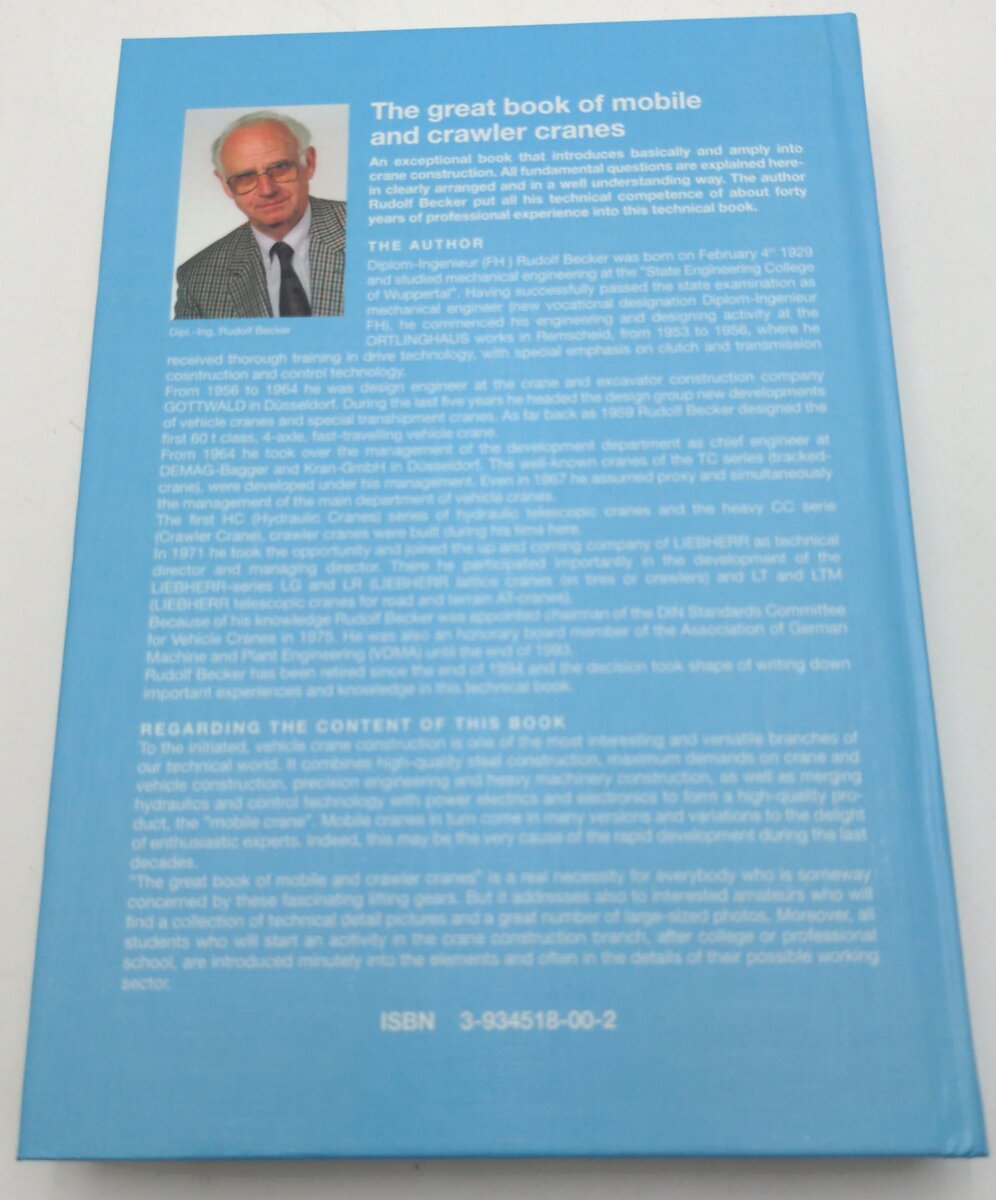 KM-Verlags GmbH The Great Book of Mobile and Crawler Cranes LN