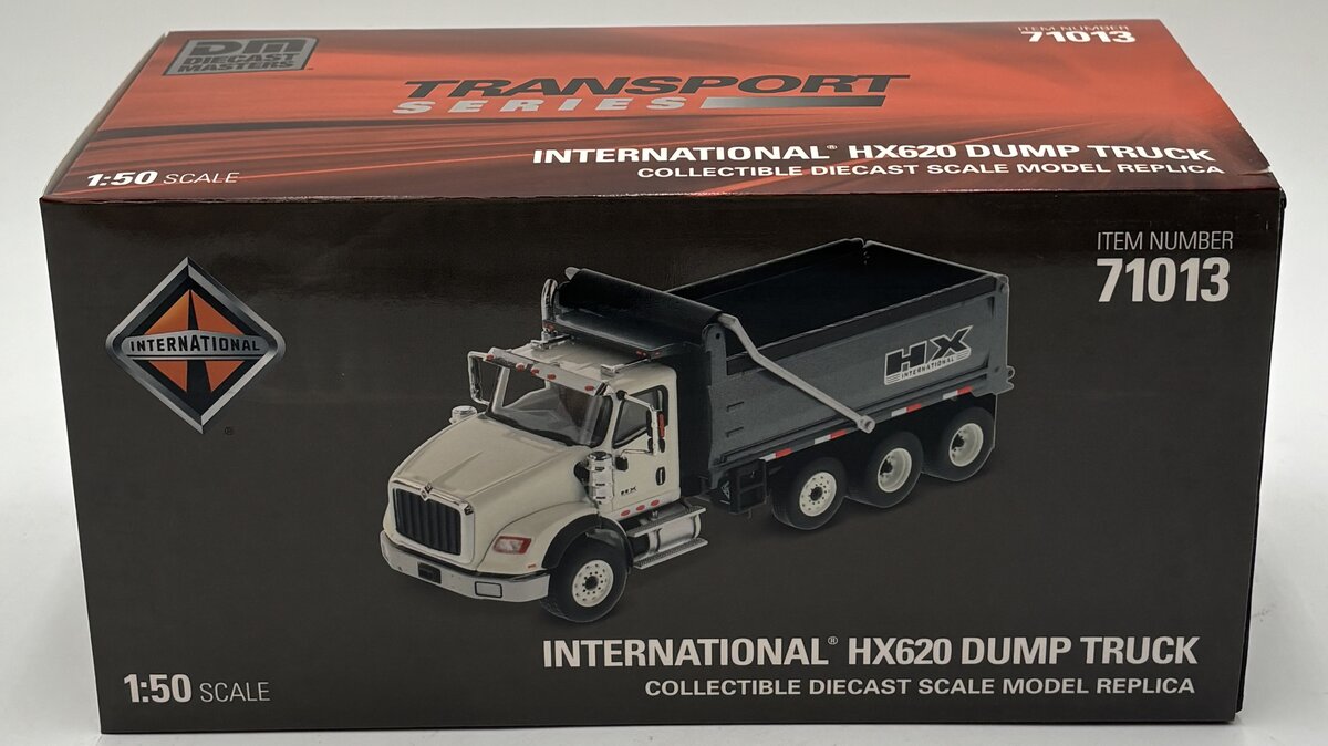 DieCast Masters 71013 1:50 International HX620 Dump Truck w/Gun Metal Grey Bed EX/Box