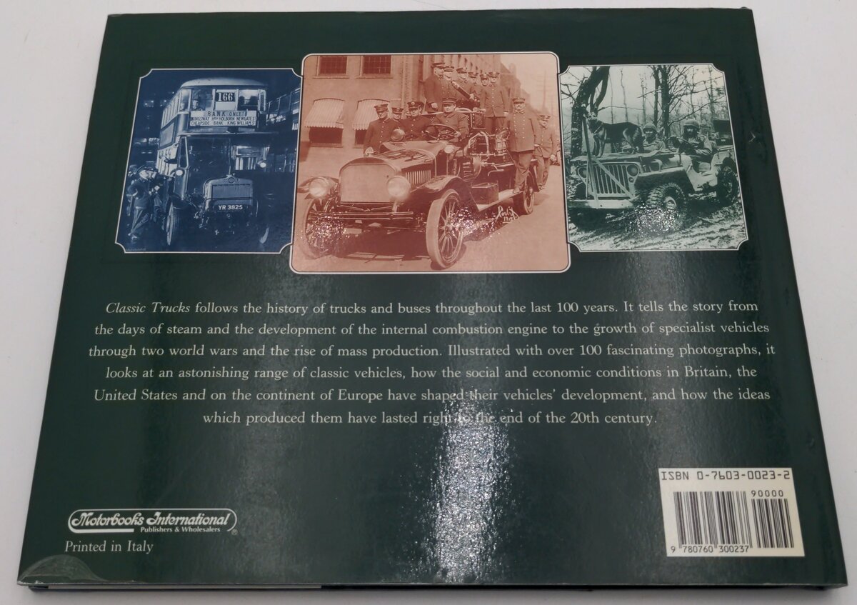 Motor Books International 0-7603-0023-2 Classic Trucks - Nicholas Faith LN