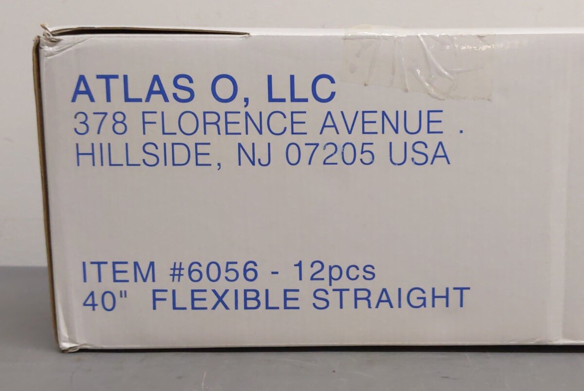 Atlas 6056 O Gauge 40 Inch Flextrack (12) NIB