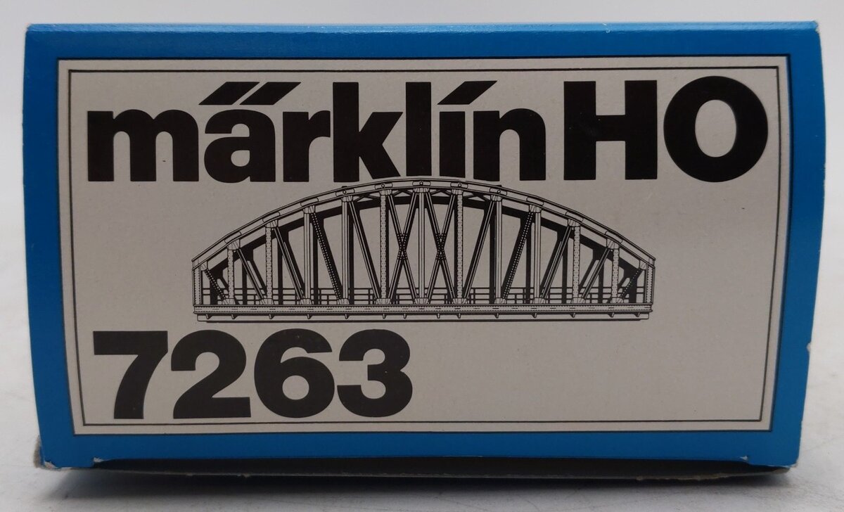 Marklin 7263 HO Scale 14" Arch Bridge EX/Box