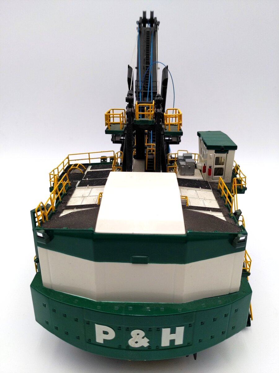 Sword Models 4100XPB 1:87 Cream & Green Cable Mining Shovel VG