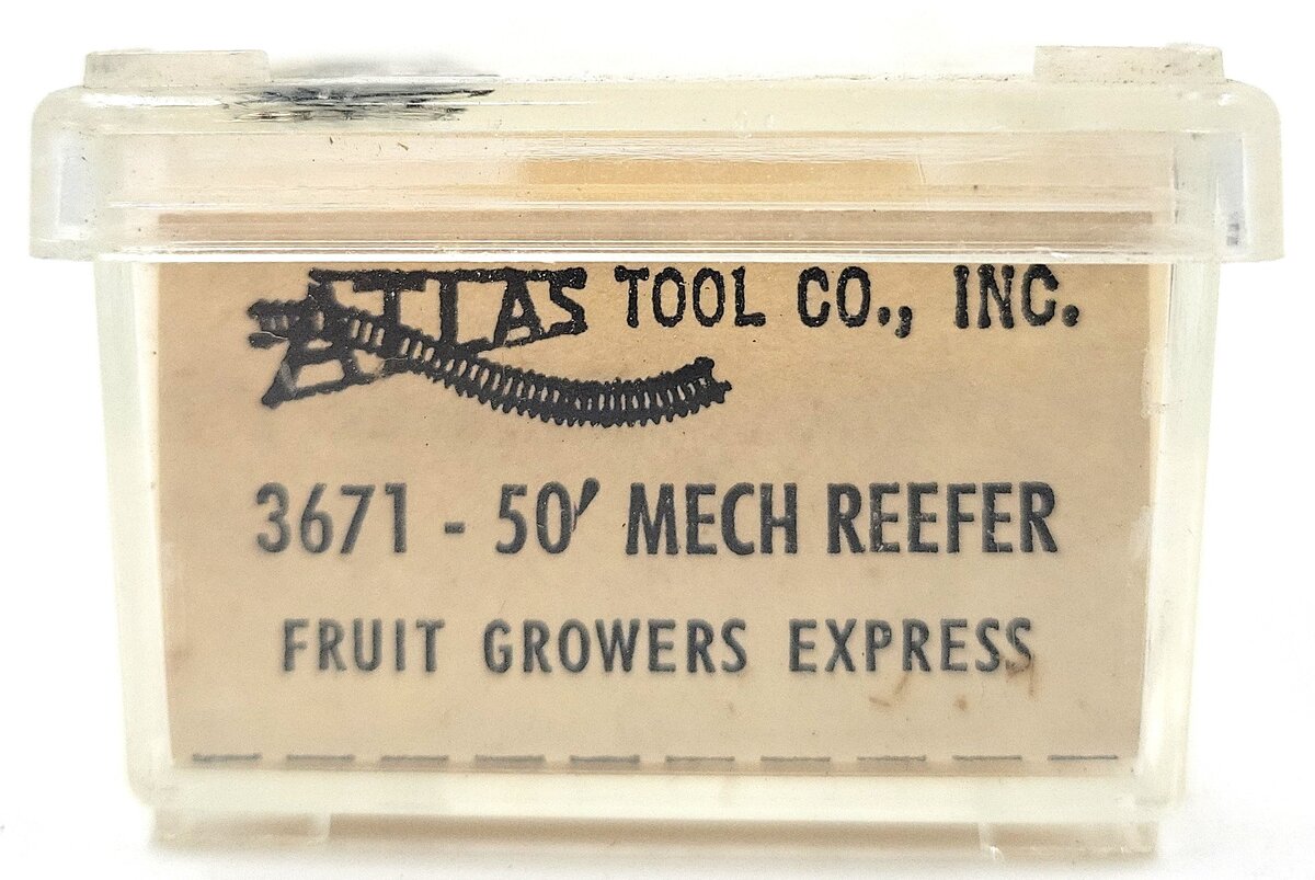 Atlas 3671 N Scale Fruit Growers Express 50' Mechanical Reefer #10000 EX/Box