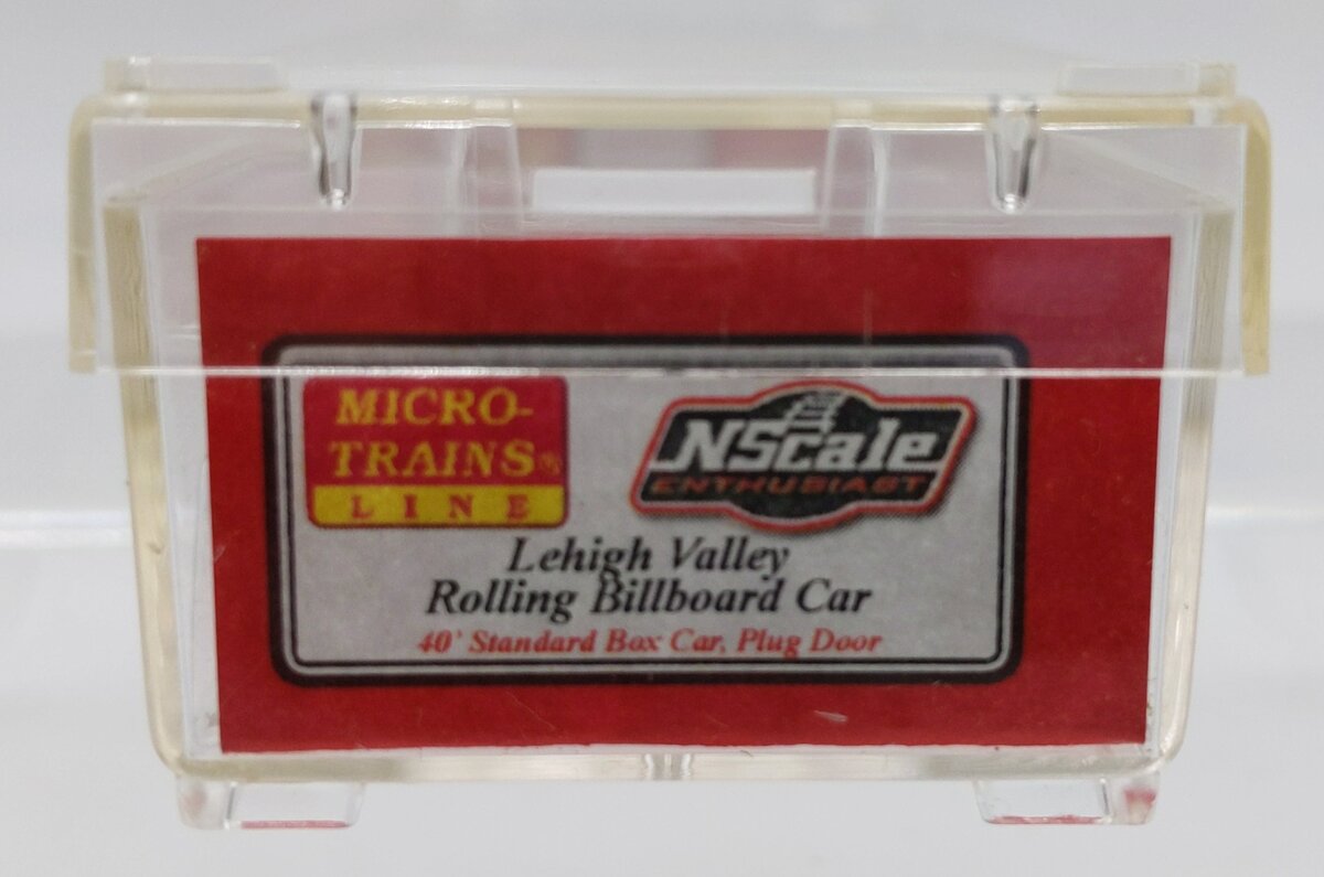 Micro-Trains MLT NSE 11-01 N Scale Lehigh Valley Rolling Billboard Boxcar NIB