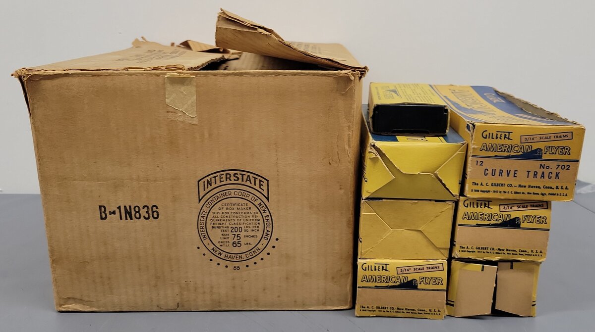 American Flyer 5580H Vintage S New Chief Diesel Passenger Set VG/Box