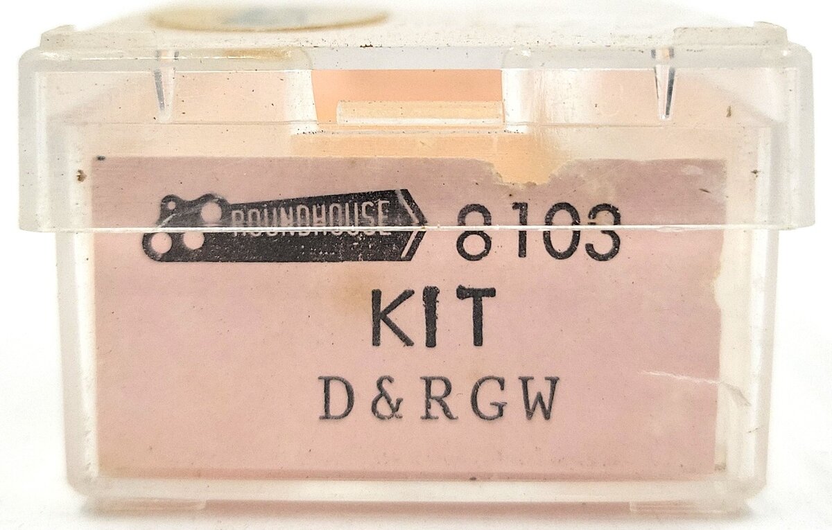 Roundhouse 8103 N Denver & Rio Grande Western Thrall Coal Gondola #56834d EX/Box