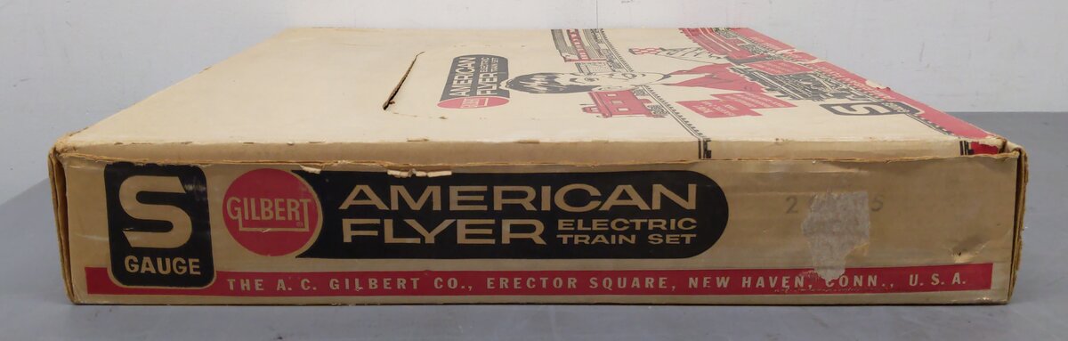 American Flyer 20715 S Vintage The Rocket Train Set: 21210/24330/24126/25081 VG/Box