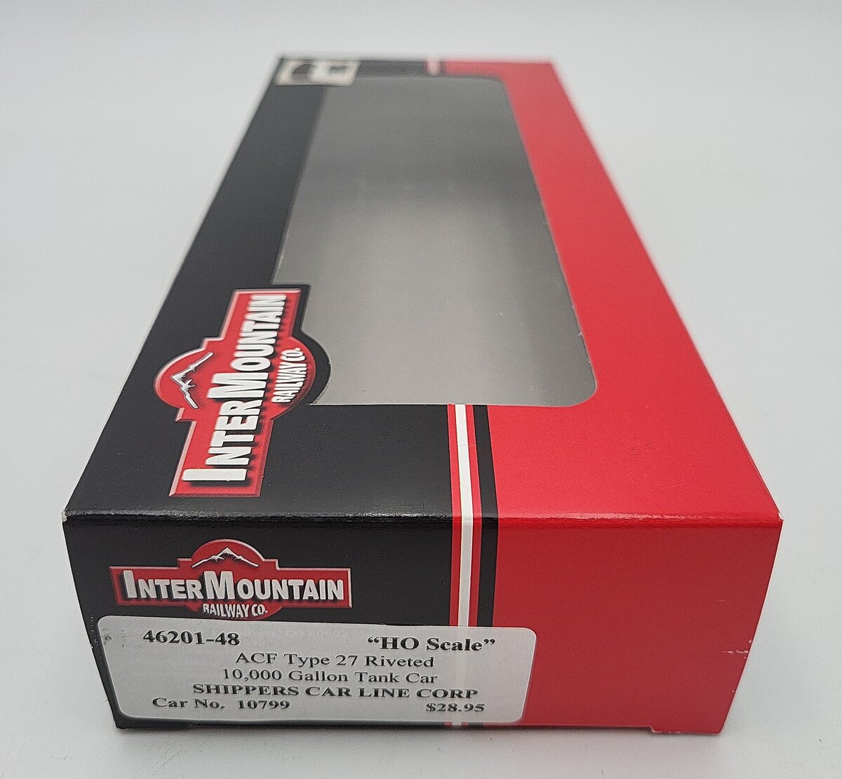 InterMountain 46201-43 HO Scale S.H.P.X ACF Type 27 Gal Tank Car #10799 EX/Box