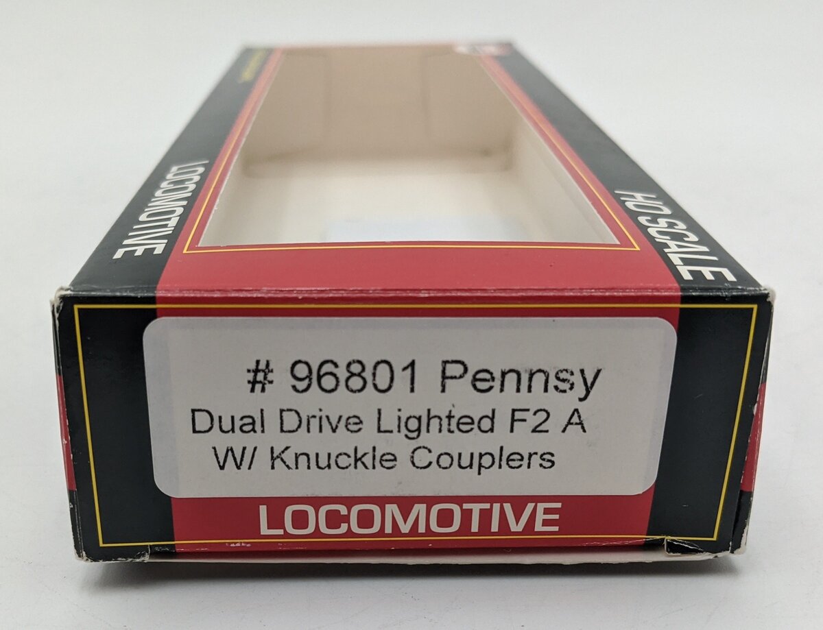 Model Power 96801 HO Pennsylvania F2 Dual-Drive Lighted Diesel Locomotive LN/Box