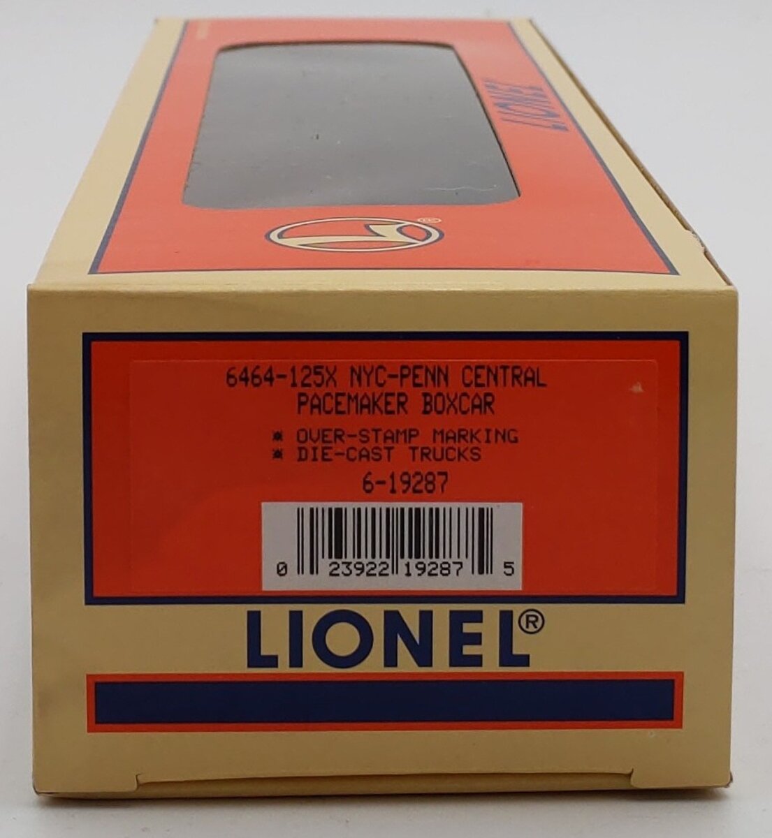 Lionel 6-19287 New York Central/ Penn Central Merger Boxcar EX/Box
