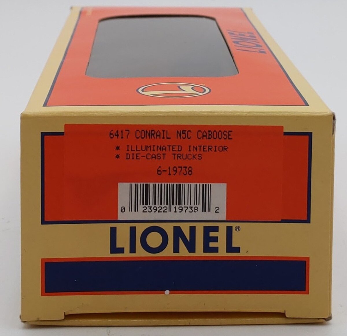 Lionel 6-19738 Conrail N5C Porthole Caboose EX/Box