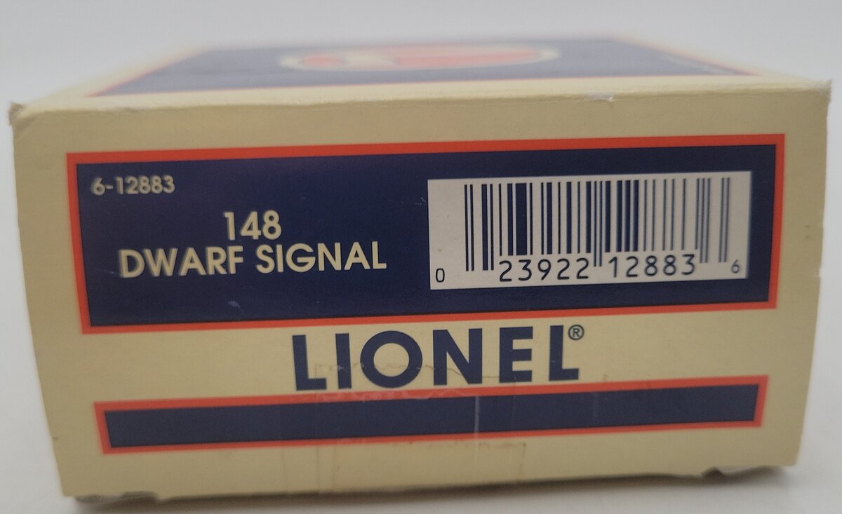 Lionel 6-12883 O/027 #148 Operating Dwarf Signal LN/Box