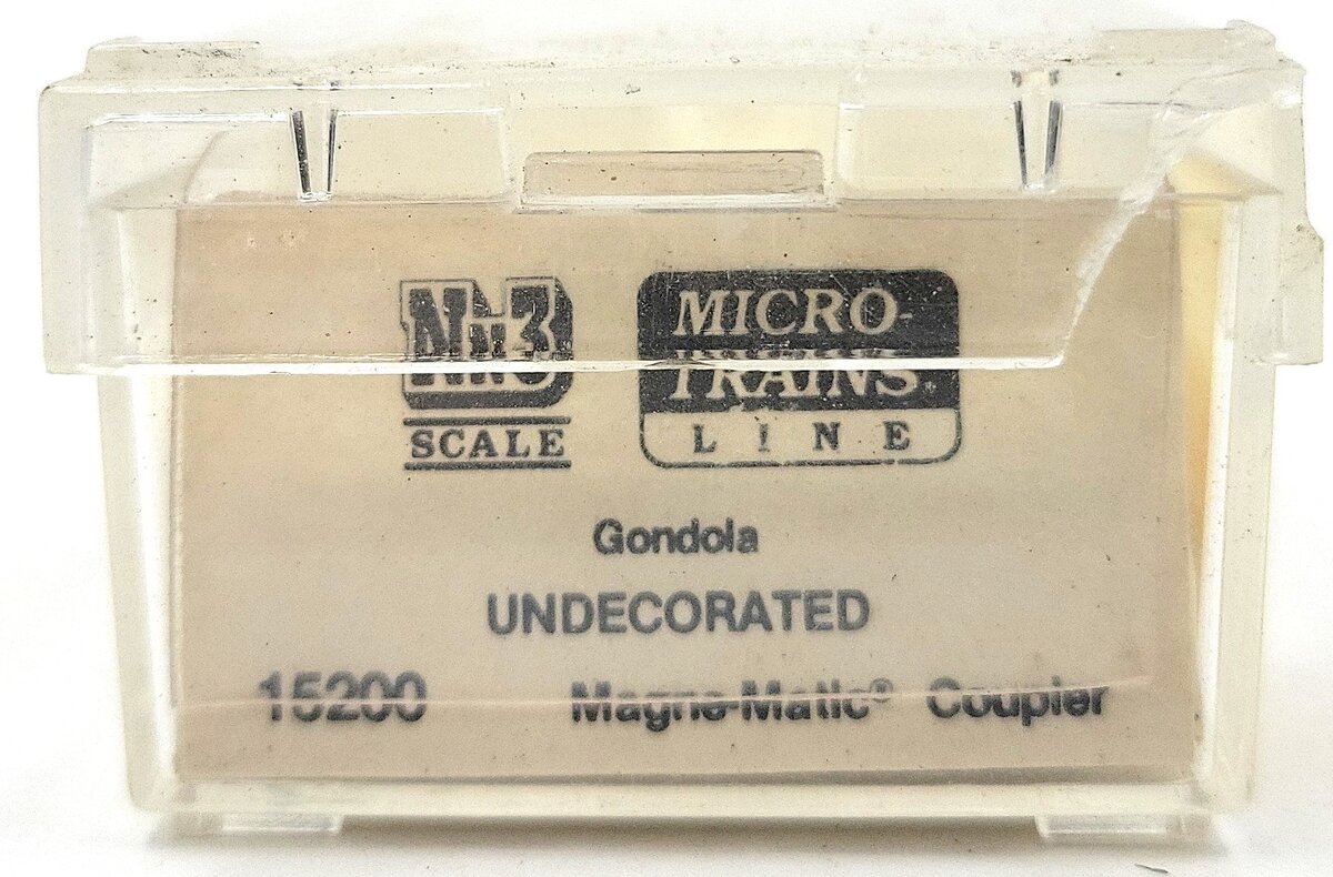 Micro-Trains 15200 Nn3 Scale Undecorated Gondola LN/Box