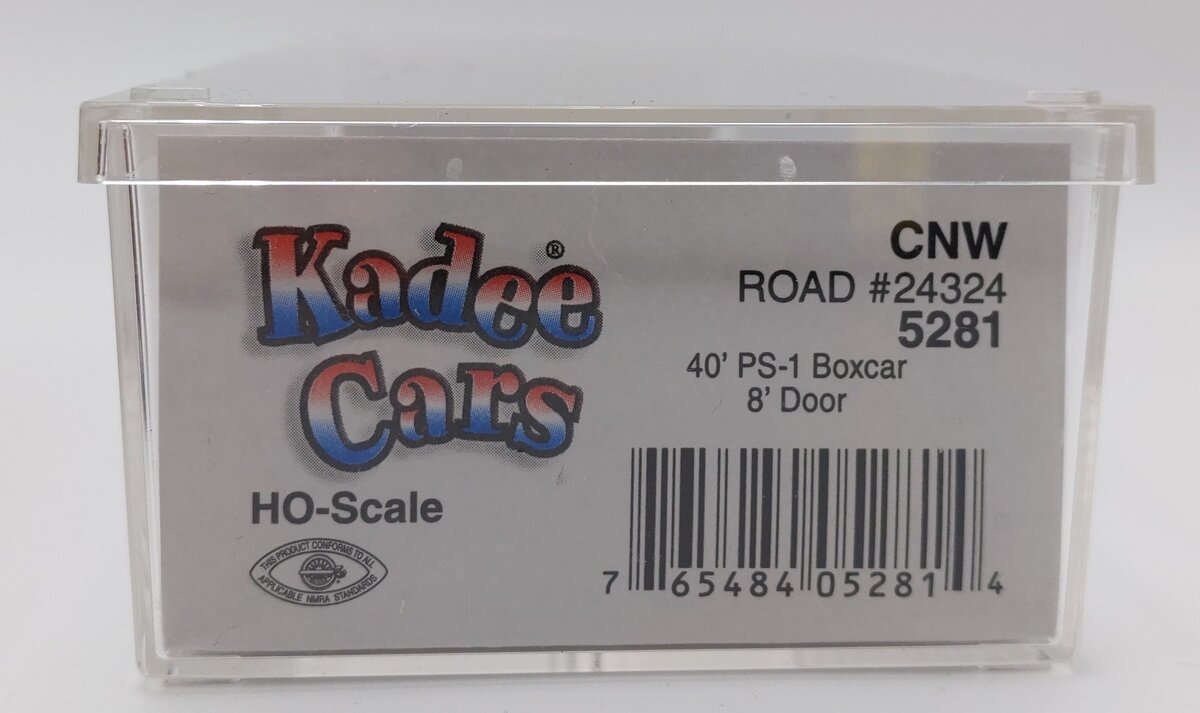 Kadee 5281 HO Scale Chicago & North Western 40' PS-1 Boxcar #24324 EX/Box