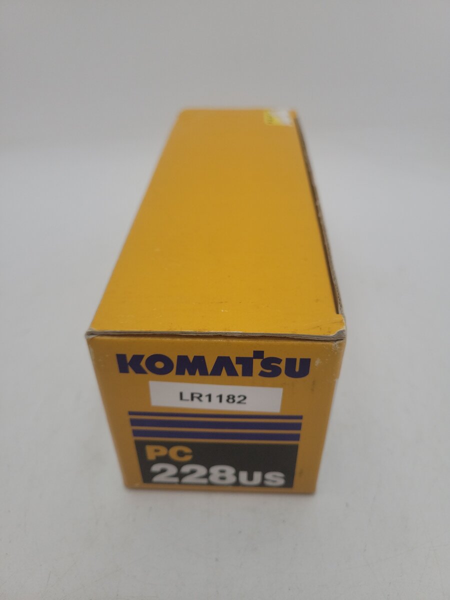 Komatsu 228US 1:43 Scale Yellow Galeo Excavator Diecast Model EX/Box