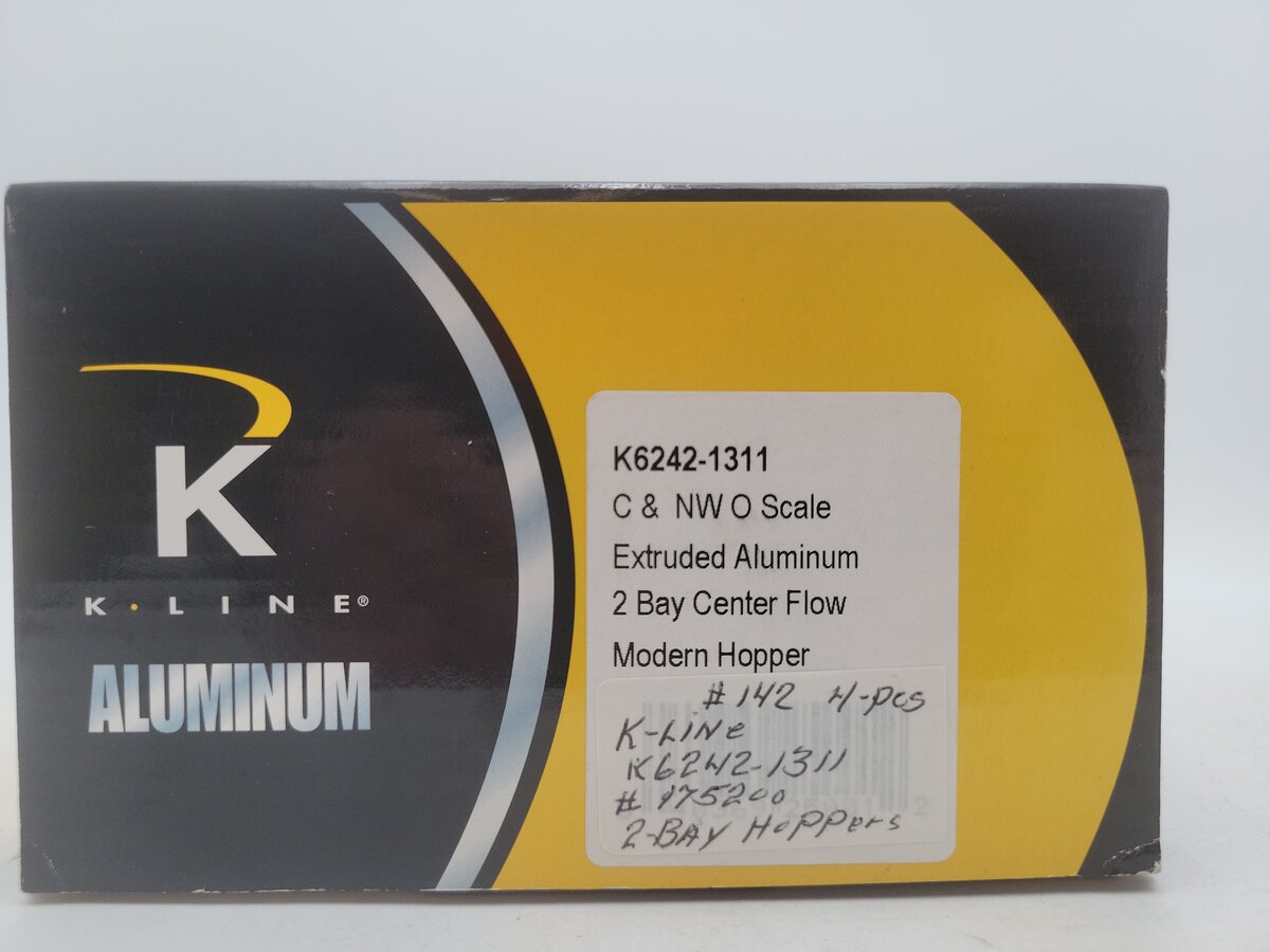 K-Line K6242-1311 C&NW 2 Bay Center Flow Modern Hopper EX/Box