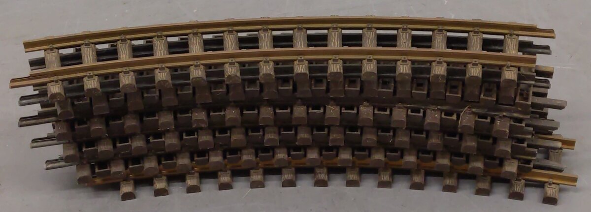 LGB 1500 G Scale Wide Radius Curved Track (10) VG
