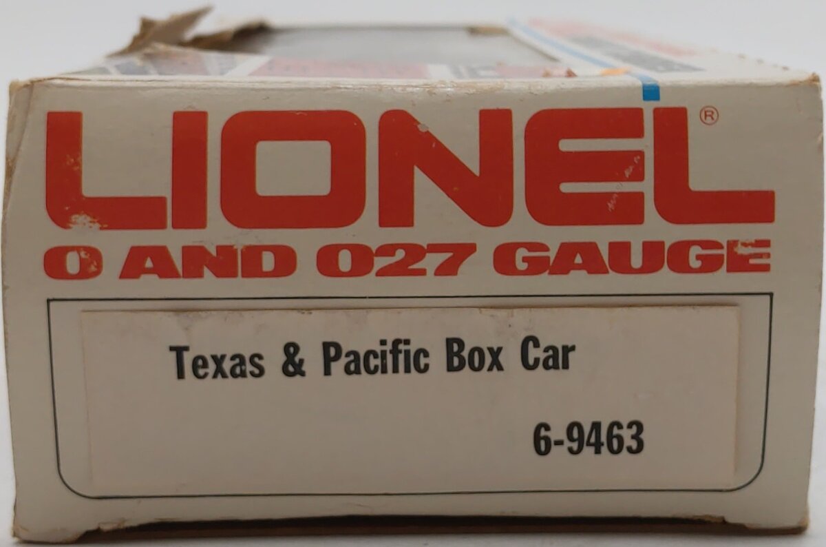 Lionel 6-9463 O Gauge Texas & Pacific Boxcar EX/Box