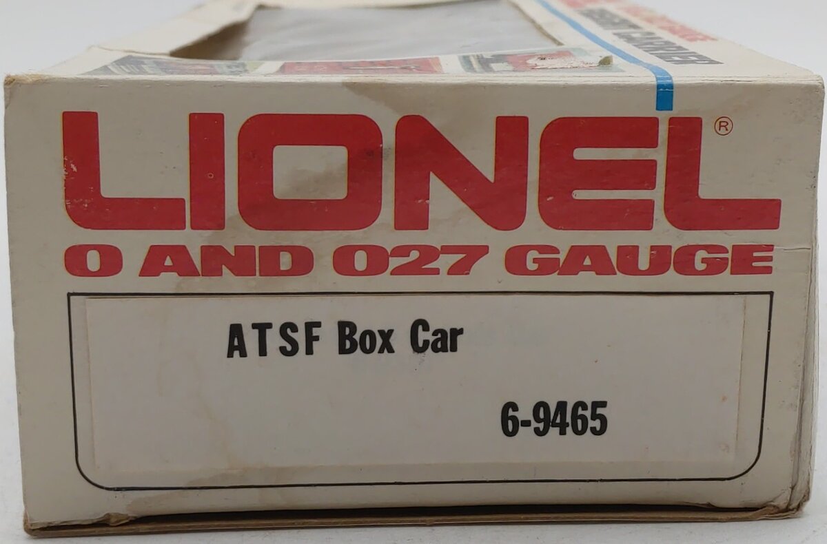 Lionel 6-9465 O Gauge AT&SF Green Boxcar #9465 LN/Box