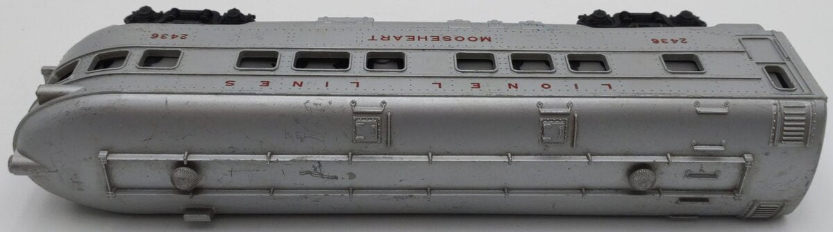 Lionel 2436 Vintage O Lionel Lines Illuminated Mooseheart Observation Car VG