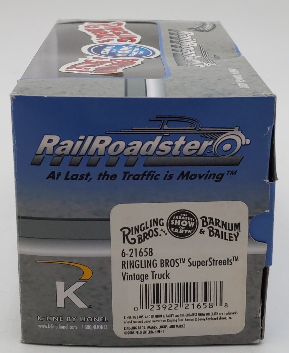 Lionel 6-21658 O Ringling Bros. SuperStreets Vintage Truck #232 LN/Box