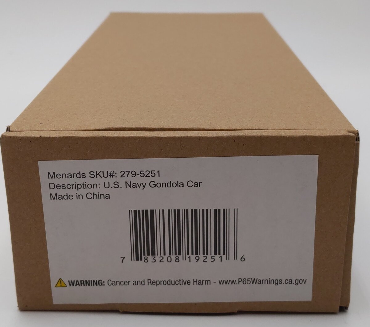 Menards 279-5251 O Scale U.S. Navy Gondola #9541 LN/Box