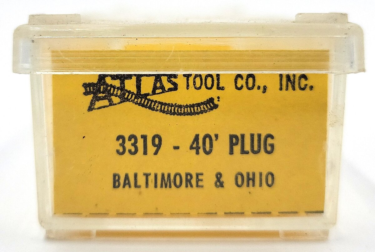 Atlas 3319 N Scale Baltimore & Ohio 40' Standard Boxcar #182396 LN/Box