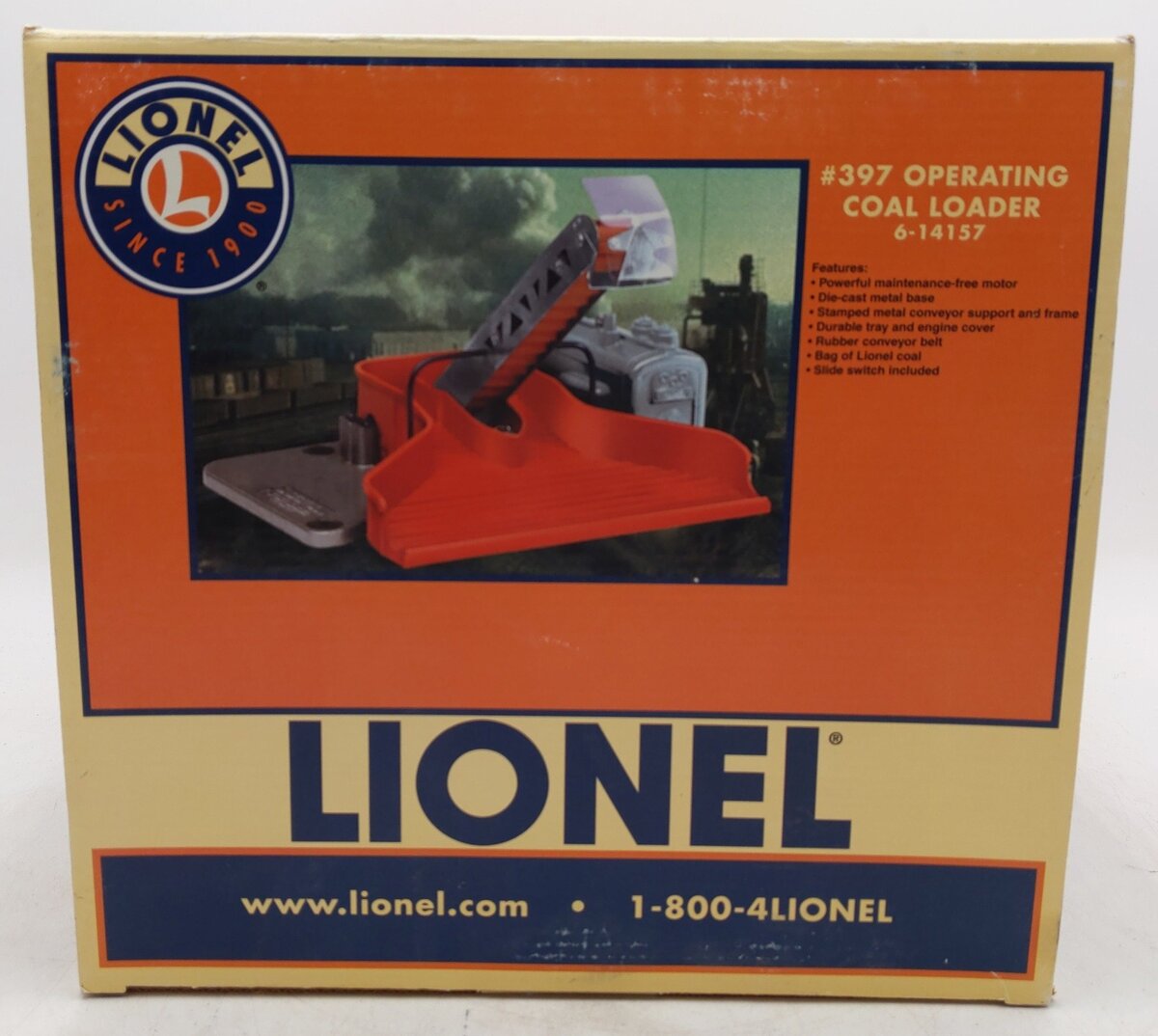 Lionel 6-14157 O Gauge #397 Operating Coal Loader EX/Box