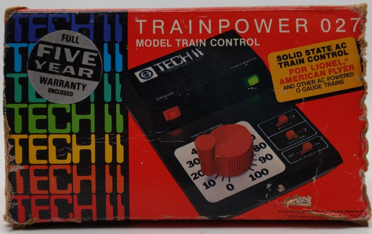 MRC Tech II Railpower 1400 Power Pack VG/Box