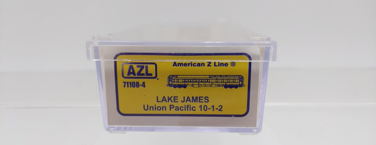 American Z-Line 71108-4 Z Scale "Lake James" 10-1-2 Sleeper VG/Box