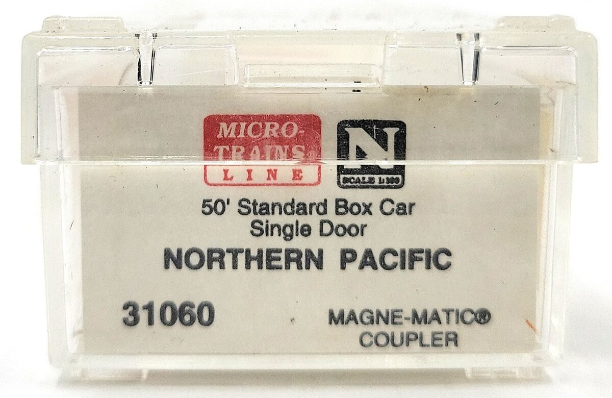 Micro-Trains 03100060 N Scale Northern Pacific 50' Single Door Boxcar #31430 LN/Box