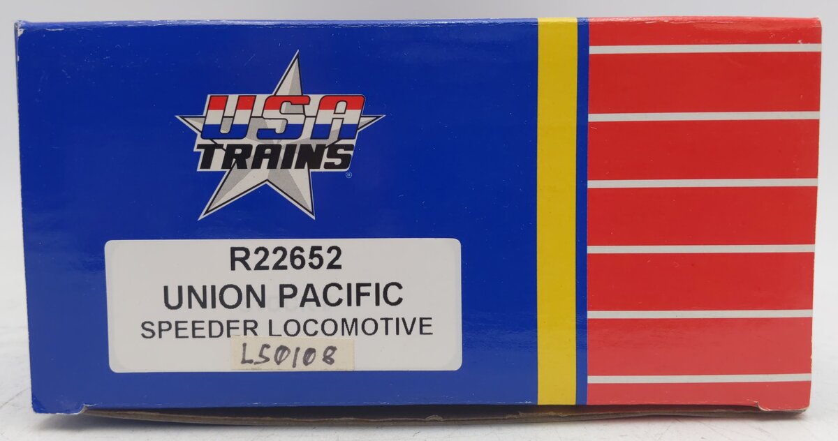 USA Trains 22652 G-Scale Union Pacific Speeder Track Inspection Car #4848 EX/Box