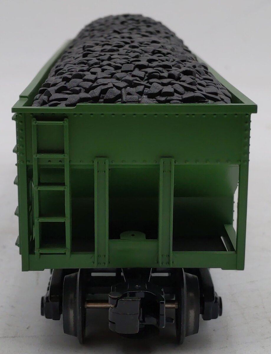 MTH 30-4094-0 O Gauge John Deere Hopper Car w/ Coal Load #1936 LN