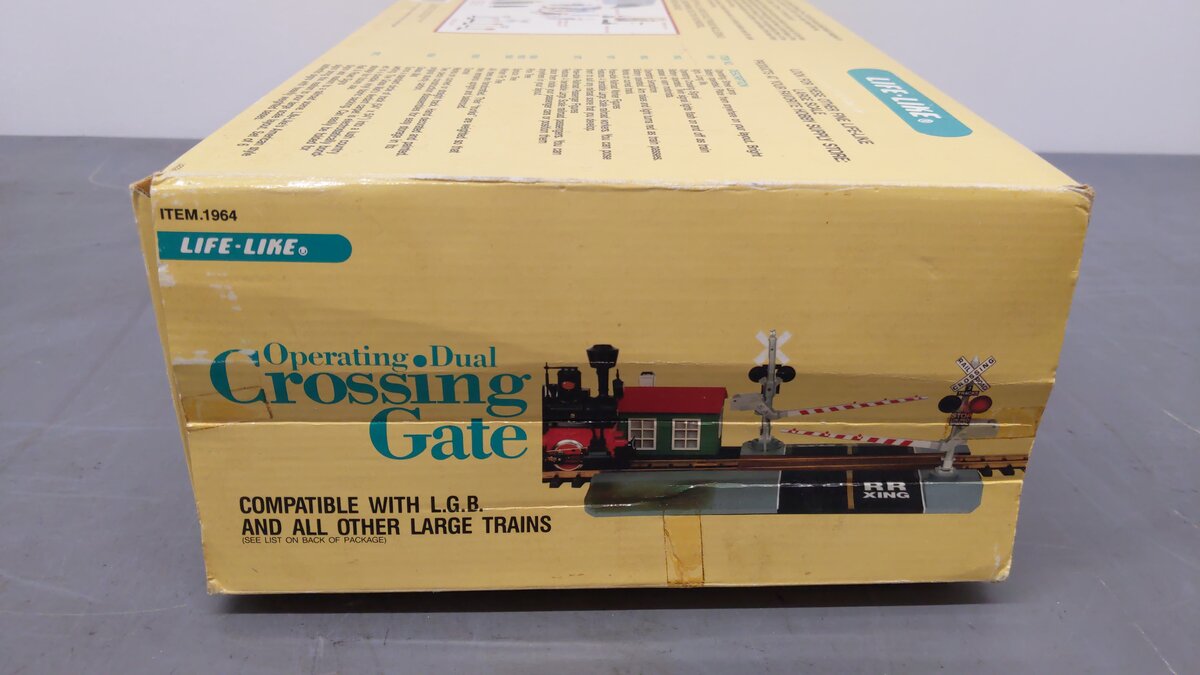 Life Like 1964 G Dual Operating Crossing Gate VG/Box