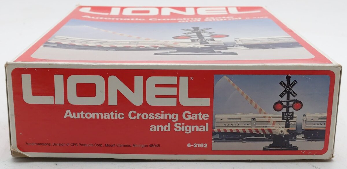 Lionel 6-2162 O Gauge Automatic Crossing Gate & Signal LN/Box