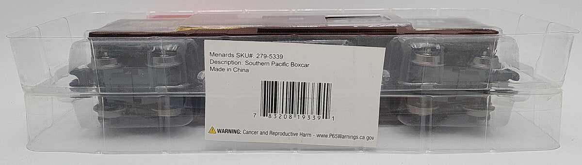 Menards 279-5339 O Southern Pacific Hydra-Cushion Boxcar #12940 NIB