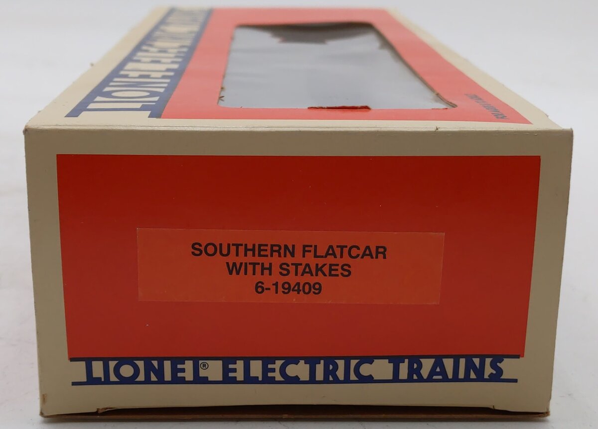 Lionel 6-19409 O Southern Flatcar LN/Box