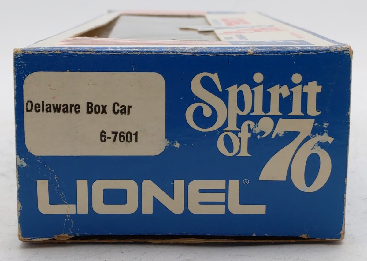 Lionel 6-7601 O Gauge State of Delaware Boxcar EX/Box