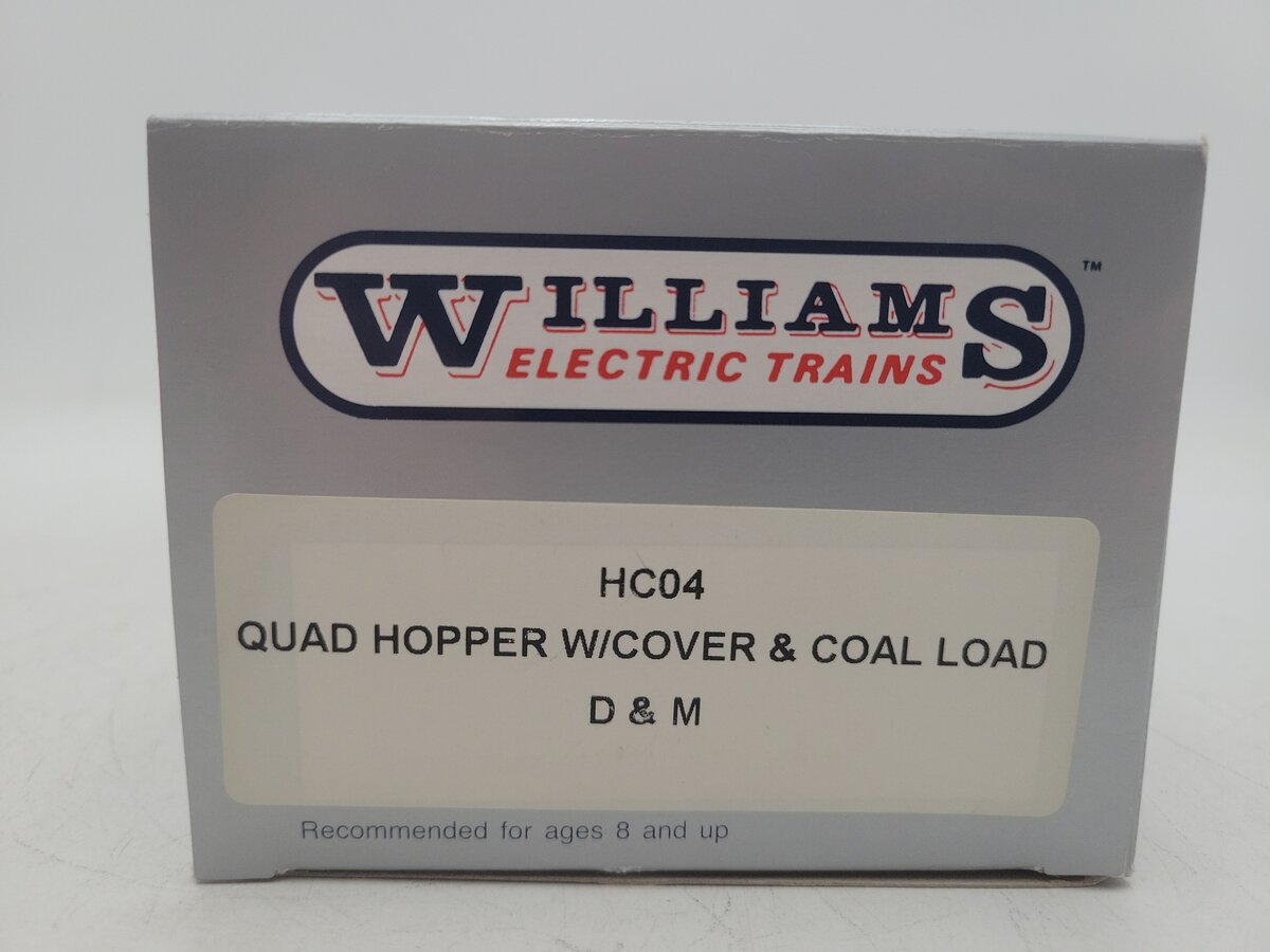 Williams HC04 Detroit & Mackinac 4-Bay Covered Hopper Car EX/Box