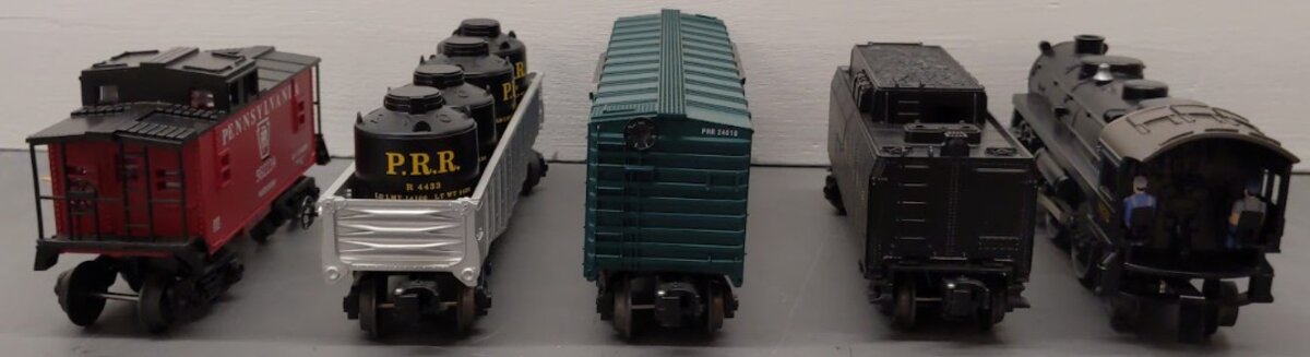 Lionel 6-31936 O Gauge Pennsylvania Flyer Steam Train Set EX/Box