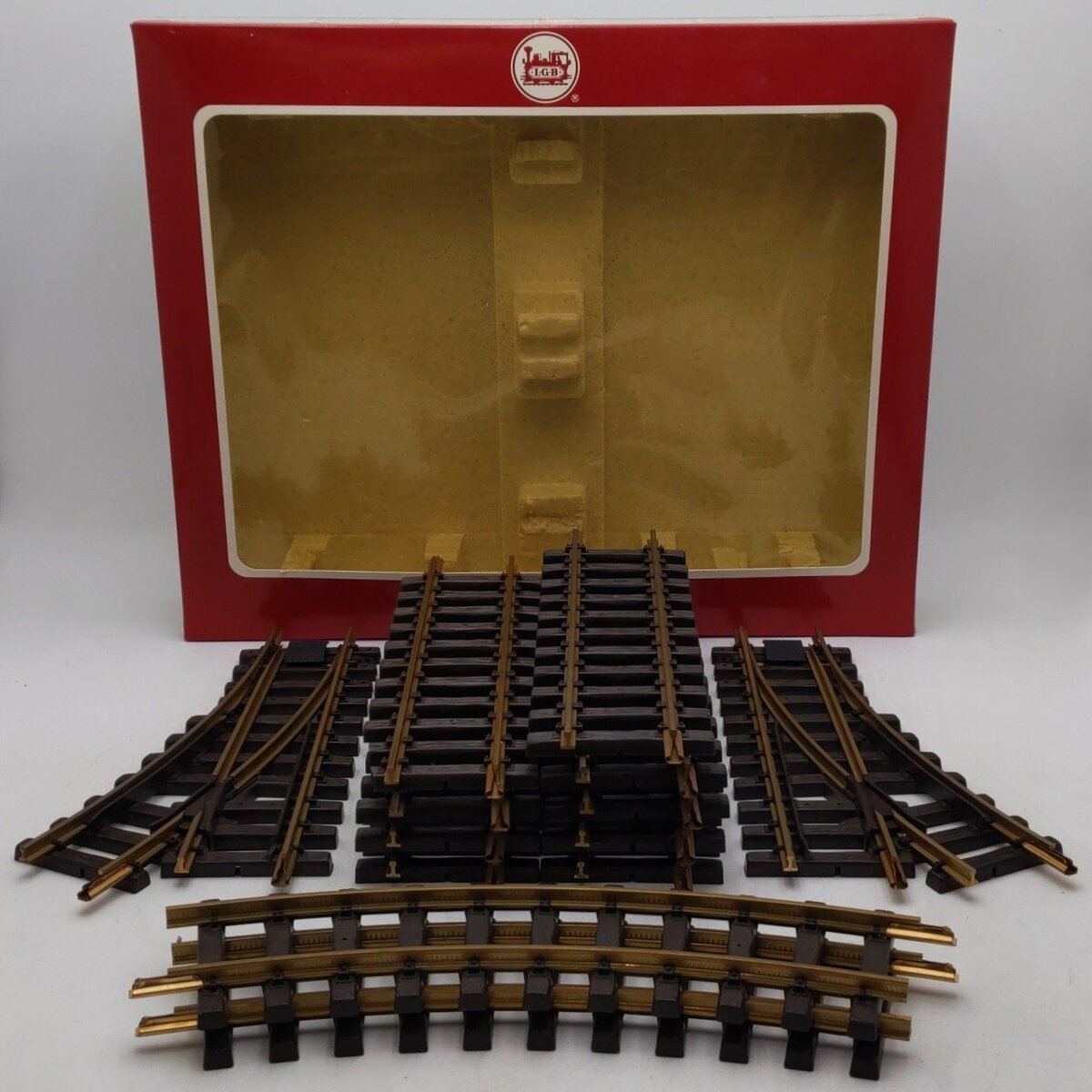 LGB 19902 G Scale Station Track Set Expander Pack EX/Box – Trainz