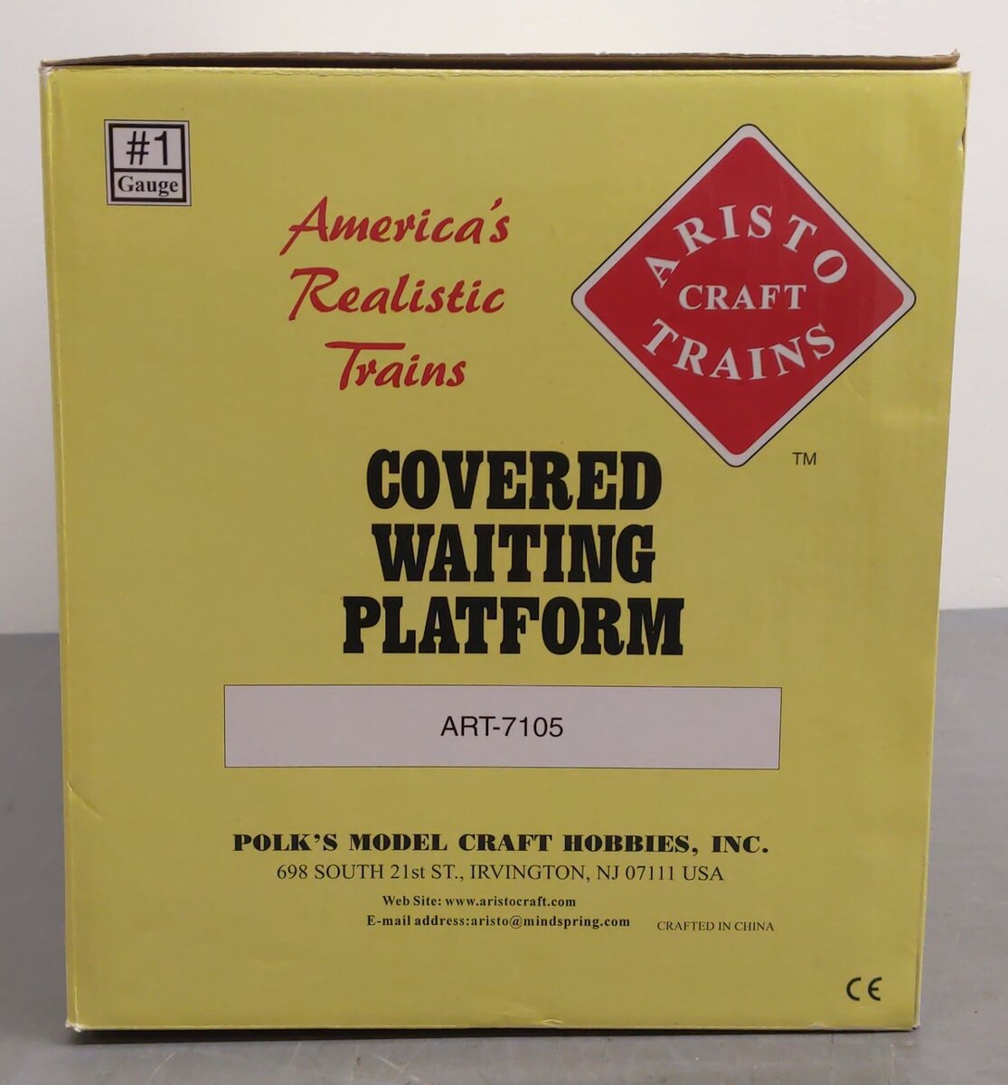 Aristo-Craft 7105 G Scale #1 Covered Waiting Platform VG/Box