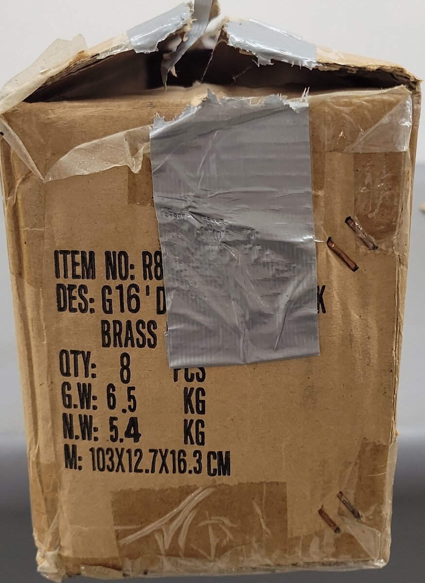 USA Trains R81800 G 16' Diameter Curved Track (8) LN/Box