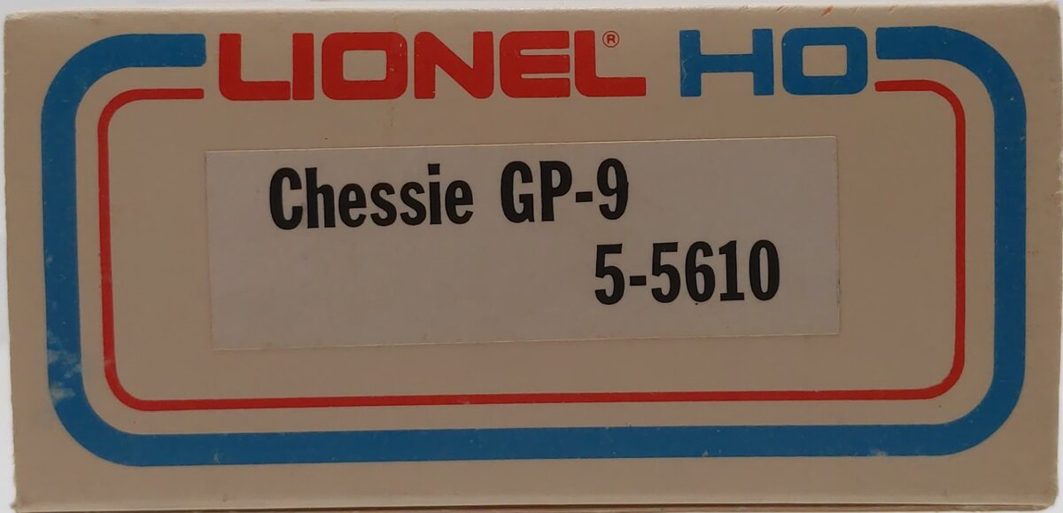 Lionel HO Chessie GP-7 Diesel Locomotive #5610 EX/Box