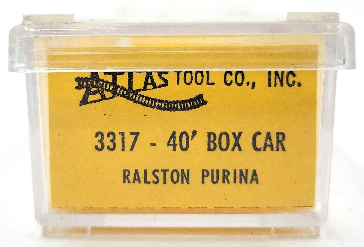 Atlas 3317 N Ralston Purina Boxcar #405 LN/Box