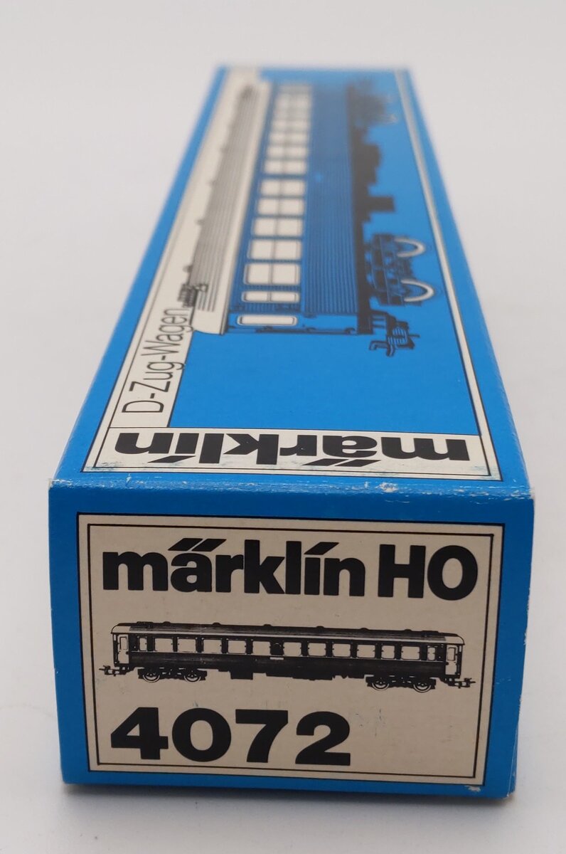 Marklin 4072 HO Scale SJ Passenger Car EX/Box