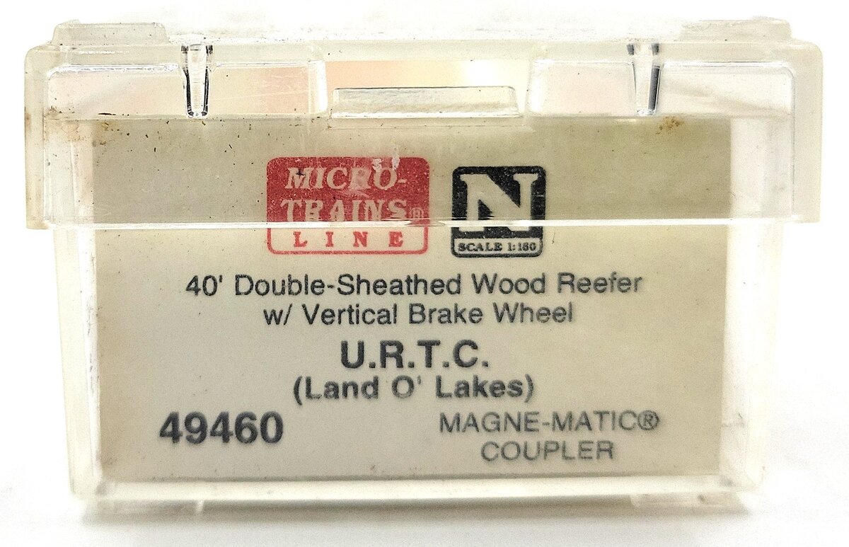 Micro-Trains 04900460 N Land O' Lakes 40' Double Sheathed Wood Reefer #10122 EX/Box